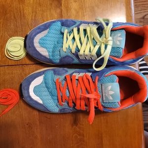 Adidas ZX Torsion bright cyan sz us 10